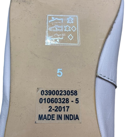 Asos Blush Pink Bowtie Ballet Ballerina Princess Summer Comfy Flats Size 5 - Picture 4 of 5